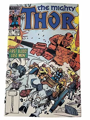 Buy The Mighty Thor #362 1985 With The Executioner, As In Ragnarok • 3.88£