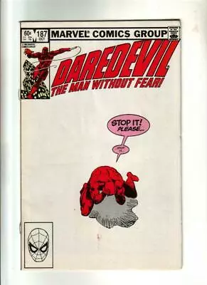 Buy Daredevil #187  Marvel 1982 Frank Miller • 7.73£