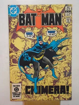 Buy BATMAN #364 (1983) Chimera, James Gordon, Alfredo Alcala, Doug Moench, DC Comics • 2.29£