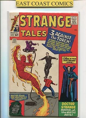 Buy Strange Tales #122 Human Torch/dr. Strange - Very Fine Minus- Cent Copy - Marvel • 59.95£