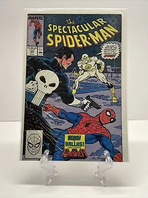 Buy Marvel Comics The Spectacular Spider-Man #143 Oct 1988 Comic Book KG Punisher • 6.21£