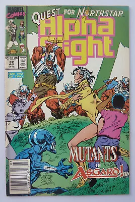 Buy Alpha Flight #82 - Marvel Comics - March 1990 F/VF 7.0 • 7.25£