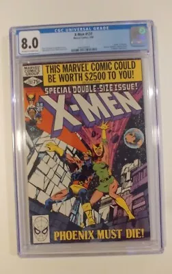 Buy Uncanny X-Men #137 CGC 8.0 White Pages   Death   Of Phoenix VF • 58.25£