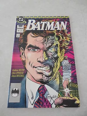 Buy Batman Annual #14, 1990, Dc Comics, Neal Adams Two Face Cover Art, 9.4 Nm! • 9.31£