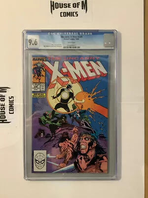 Buy Uncanny X-Men (1963) # 249 CGC 9.6 1989 • 45£