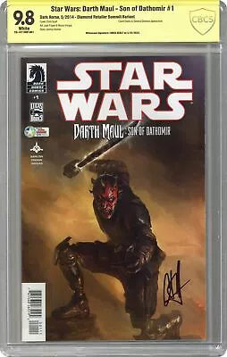 Buy Star Wars Darth Maul Son Of Dathomir 1DIAMOND CBCS 9.8 SS Scalf 2014 • 330.65£