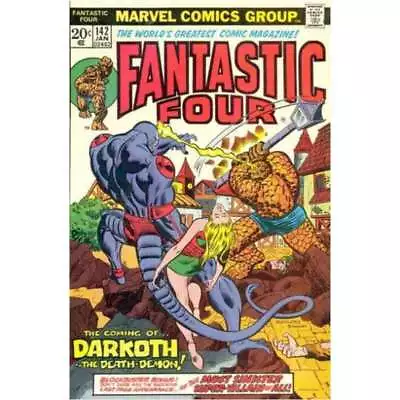 Buy Fantastic Four #142  - 1961 Series Marvel Comics Fine+ [j/ • 15.95£