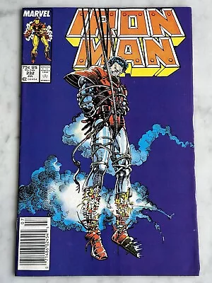 Buy Iron Man #232 Newsstand VF/NM 9.0 - Buy 3 For FREE Shipping! (Marvel, 1988) • 3.88£