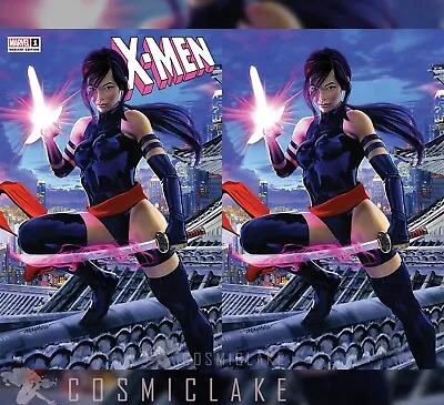 Buy X-men #1 Psylocke Mike Mayhew Virgin Variant Set Ltd 1k Preorder 7/10 ☪ • 54.32£