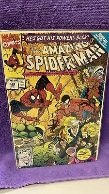 Buy Amazing Spider-Man #343 1st Appearance Cardiac 1991 Marvel. Bagged And Boarded. • 3.69£