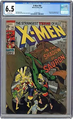 Buy Uncanny X-Men #60 CGC 6.5 1969 3723814022 1st App. Sauron • 213.57£