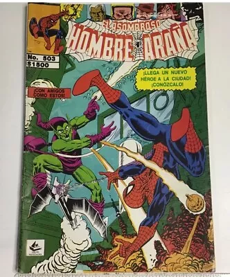 Buy 1991 Spider-Man Green Goblin Cover SPANISH COMICS EL ASOMBROSO HOMBRE ARANA #503 • 27.96£