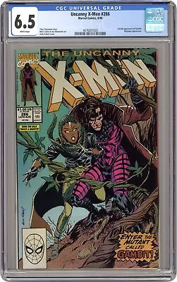 Buy Uncanny X-Men #266D Direct Variant CGC 6.5 1990 4076857020 1st Full App. Gambit • 149.95£