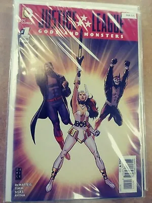 Buy Justice League: Gods And Monsters #1 2015 High Grade 9.4 DC Comic Book PA8-171 • 6.19£