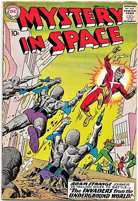 Buy Mystery In Space #54, DC 1959 Adam Strange; Fox / Infantino-Sachs;  VG To VG+ • 93.36£