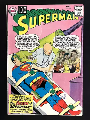 Buy Superman #149 (1st Series) DC Comics Nov 1961 1st Flash Appear In Superman • 15.53£