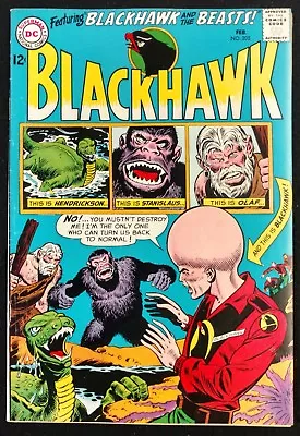 Buy Blackhawk #205 Sharp Vf 1965 Blackhawk+ The Beasts Plus A Story From Wwii !! • 18.64£