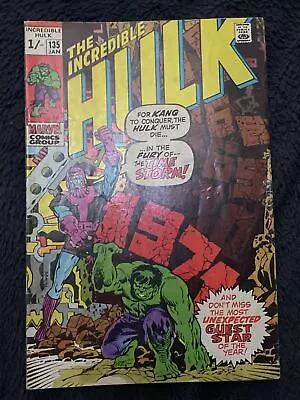 Buy Incredible Hulk #135 (1971) Classic Kang Cover • 15£