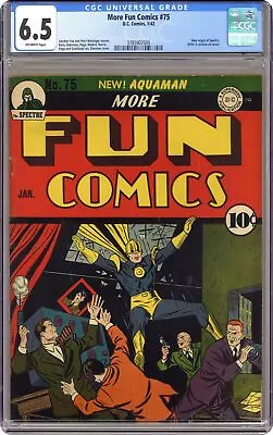 Buy More Fun Comics #75 CGC 6.5 1942 3785907005 • 1,863.86£