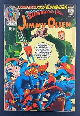 Buy Superman's Pal, Jimmy Olsen (1954) #135 FN+ (6.5) Darkseid Cameo Jack Kirby  • 46.59£