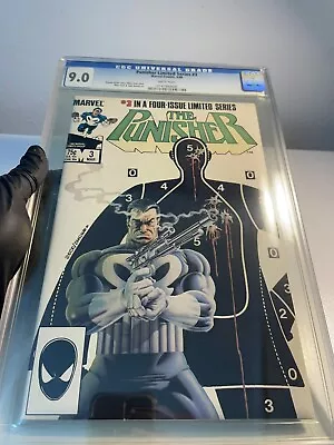 Buy PUNISHER LIMITED Series 3 CGC 9.0 WP New CGC CASE Copper Age MARVEL COMICS 1986 • 89.31£