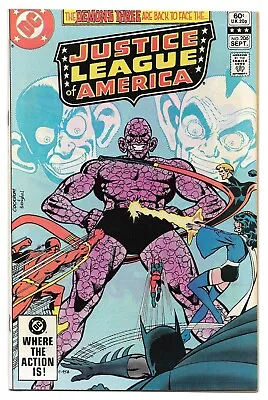 Buy Justice League Of America #206 : VF+ :  The Secret That Time Forgot!  • 2.25£