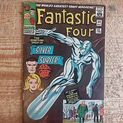 Buy Fantastic Four #50 Key Issue VGF • 150£