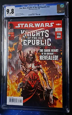 Buy Star Wars: Knights Of The Old Republic #33 (Dark Horse, 2008) CGC 9.8 • 77.66£