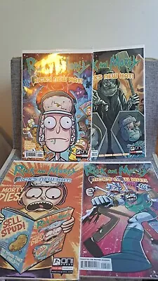 Buy Rick And Morty - Rick's New Hat - Comic - Issues 1, 3, 4 And 5 • 7.99£