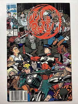 Buy Double Dragon 2 NM ART ADAMS 1991 Rare NEWSSTAND VARIANT Nintendo Marvel Copy B • 7.76£