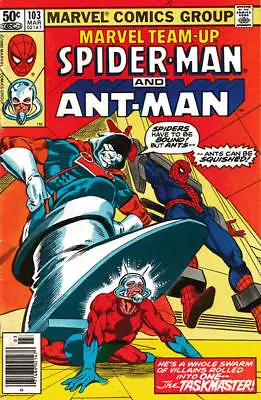 Buy Marvel Team-Up #103 (Newsstand) FN; Marvel | Spider-Man Ant-Man Taskmaster - We • 6.60£