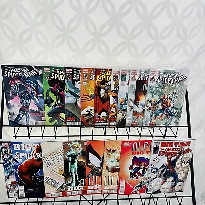 Buy Amazing Spider-Man 692-699 699.1 Big Time 1 & Alpha 0.1-4 Spider  Girl 1-2 Lot • 23.29£