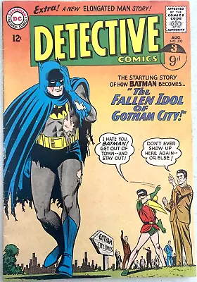 Buy Detective Comics 330. 1st Series. August 1964. Carmine Infantino-cover. Fn 6.0 • 30.99£