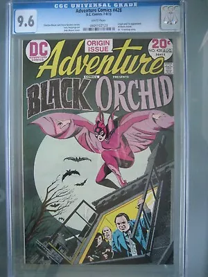 Buy Adventure Comics #428 CGC 9.6 WP DC Comics 1973 Origin & 1st App Black Orchid • 699.79£