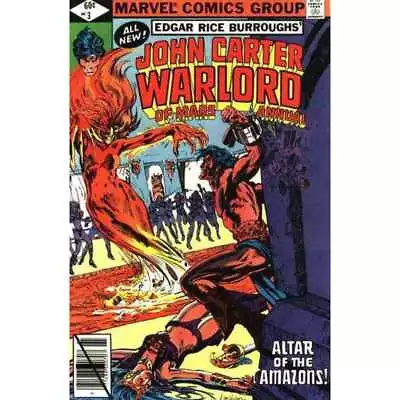 Buy John Carter: Warlord Of Mars Annual #3  - 1977 Series Marvel Comics VF+ [f  • 7.99£