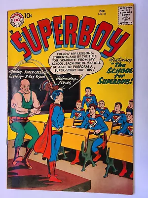 Buy Superboy # 61 Dc 1957 • 61.46£