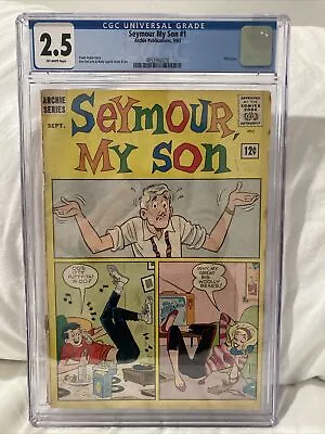 Buy Seymour, My Son #1 (September 1963, Archie Publications) Rare, CGC Graded (2.5) • 53.59£