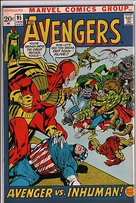 Buy AVENGERS #95 Kree Skrull Neal Adams (1972) Marvel F/VF (7.0) • 34.94£