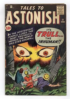 Buy Tales To Astonish #21 GD+ 2.5 1961 • 74.55£