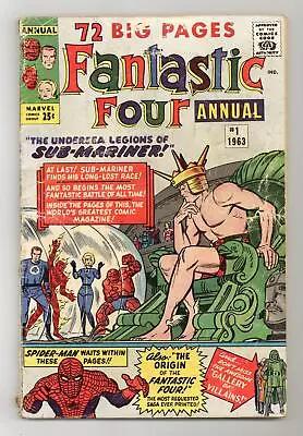 Buy Fantastic Four Annual #1 FR/GD 1.5 1963 • 71.45£