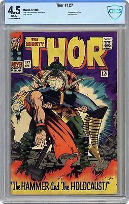 Buy Thor #127 CBCS 4.5 1966 22-1683AAD-014 • 112.61£