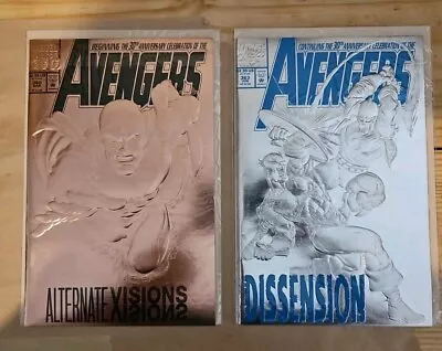 Buy AVENGERS  30th Anniversary #360 And 363, EMBOSSED COVER  • 9.32£
