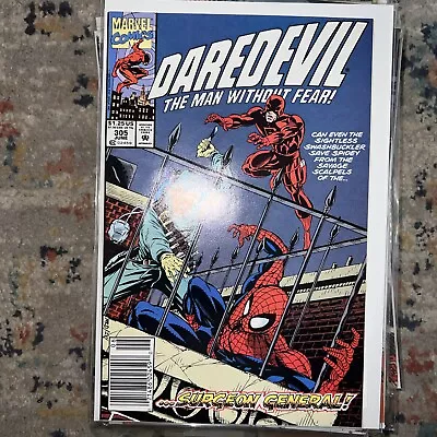 Buy Daredevil #305 Newsstand NM 9.4 (1992 Marvel Comics) • 10.09£