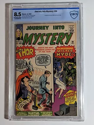 Buy Journey Into Mystery 99 (Marvel 1963) CBCS 8.5 1st Mr. Hyde • 382.87£