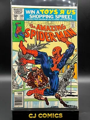 Buy Amazing Spider-Man #209 Newsstand Variant Edition 🔑 Comic • 11.65£