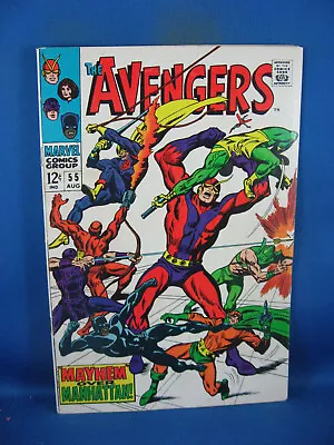 Buy Avengers 55 F+ Ultron Marvel 1968 • 66.01£