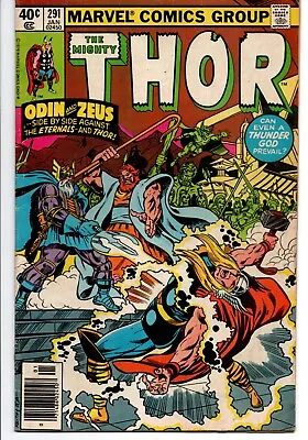 Buy Marvel Comics: Thor #291 Newsstand 1980 - F/GD To GD (1.5 To 2.0) • 1.16£