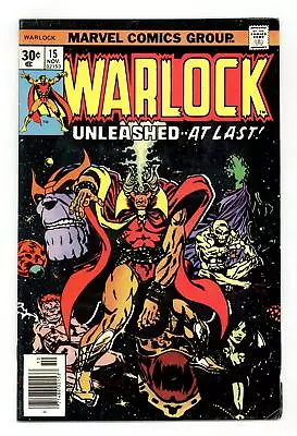 Buy Warlock #15 VG/FN 5.0 1976 • 10.87£