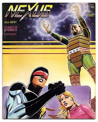 Buy Nexus #3 (Capital Comics 1982 Nm) Steve Rude Art - With Flexidisc Attached • 5.95£