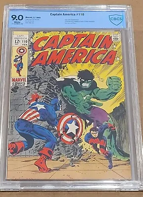 Buy Captain America #110 CBCS 9.0 - Not CGC - 1st Madame Hydra • 330.06£